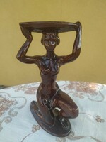Beautiful, ceramic woman statue 25 cm for sale