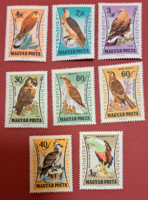 1962. Bird stamps, postal officers, /8/2/1