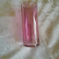 Pink glass 12 cm high