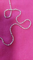 925 - Sterling silver necklace, 56 cm long! In perfect condition! Special shape!