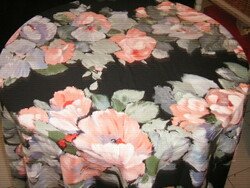 Beautiful vintage rosy tablecloth new