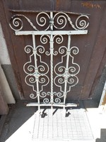 Antique wrought iron railing