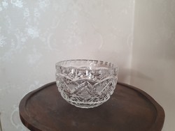 Crystal round centerpiece/serving dish