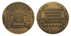 50 Years of the Hungarian Pharmaceutical Science Society 1924-1974 / 230 Years of the Jesuit Pharmacy in Kőszeg (1744