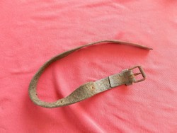 World War II military leather belt