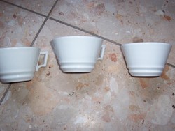 2 pcs!!!! White thick-walled mug for sale