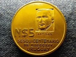 Uruguay josé artigas 5 new pesos 1975 so (id78220)