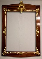 Beautiful, antique, large-scale painting or mirror frame!