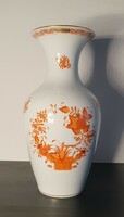 Herendi Orange indiai kosár mintás váza