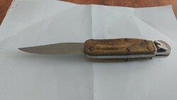 (K) old hunting dagger and knife in one.