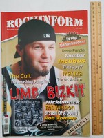 Rockinform magazin #97 2001 Limp Bizkit Cult Mission Smashing Pumpkins Nickelback Purple Republic