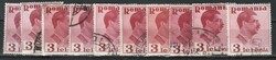 Foreign 10 number 0625 Romania EUR 3.00
