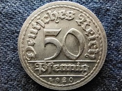 Germany Weimar Republic (1919-1933) 50 pfennig 1920 d (id49711)