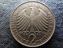 Germany nszk (1949-1990) max planck 2 marks 1969 j (id70534)