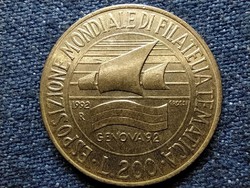 Olaszország Filatélia világkiállítás Genova 200 Líra 1992 R (id50092)