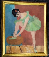 Unknown painter: Ballerina