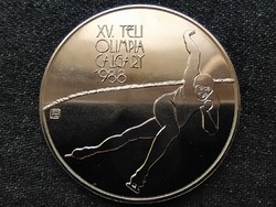 Xv. Winter Olympics calgary 1988 silver 500 forints 1986 bu (id8134)