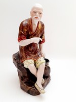 Ritka régi kínai figura, szobor, 23 cm