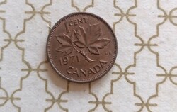 Kanada Canada pénzérme - 1 cent 1971 - II. Erzsébet - külföldi fémpénz érme pénz valuta