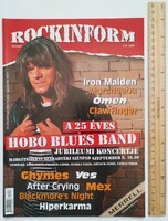 Rockinform magazin #113 2003 hobo iron maiden clawfinger after crying yes ghymes omen mex blackmore