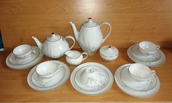 Schönwald porcelain coffee, tea and breakfast set for 5 people with 2 jugs (z-7)