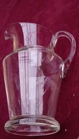 Antique Bieder blown glass jug in perfect condition!