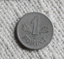 1 Forint 1967 , Budapest , Magyar Népköztársaság pénz , érme