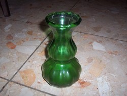 Retro zöld váza