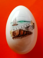 Very rare, Aquincum lake-themed souvenir egg