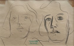 Gyenes Gitta ( 1888 - 1960 ) Portré