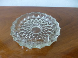 Old lead crystal ashtray