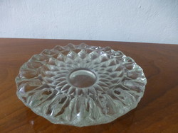 Old lead crystal ashtray