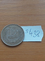 Japan 10 yen 1983 (58) hirohito (sowa) bronze s438