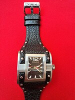 Extravagant, large police ffi wristwatch