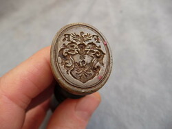 Antique noble seal press antique letter seal family coat of arms seal press 19. Sz