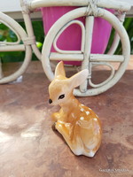 Porcelain roe deer figure