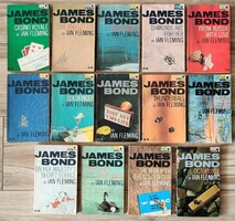 Angol nyelvű James Bond könyvek, teljes sorozat (Ian Fleming)