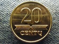 Litvánia 20 cent 2008 UNC FORGALMI SORBÓL (id70227)