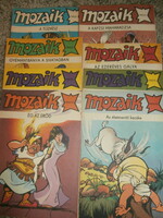 Retro Mozaik képregény 1985 8db