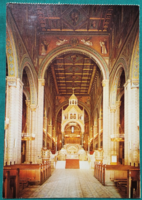 Pécs, cathedral, postmarked postcard, 1981