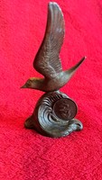 Seagull bird bronze sculpture (l3870)