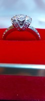 Gold brilliant ring 18.K 0.66Ct!!! There is no minimum price!!!!