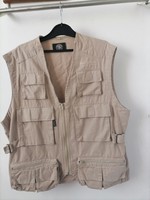They are more beautiful than me, plus size fisherman, hunter, birdwatcher, tourist vest, many pockets, 110 chest, 65 length