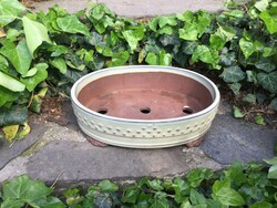 Special outdoor beautiful glazed originally bonsai bowl fruit bowl, centerpiece