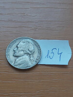 USA 5 Cents 1964 Jefferson 154.