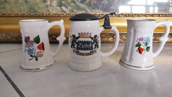 Zipfer porcelain mug with lid, beer mug
