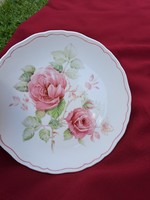 Royal Doulton  angol England gyönyörű falitányér  rózsás dísztányér tányér