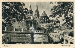 BP - 002 "Budapest - Te csodás" a 30-40-es évekből ---  Halászbástya