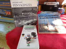 A fotózásról  , három db könyv ,