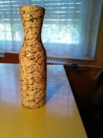 Retro hódmezővásárhelyi  mázas kerámia váza